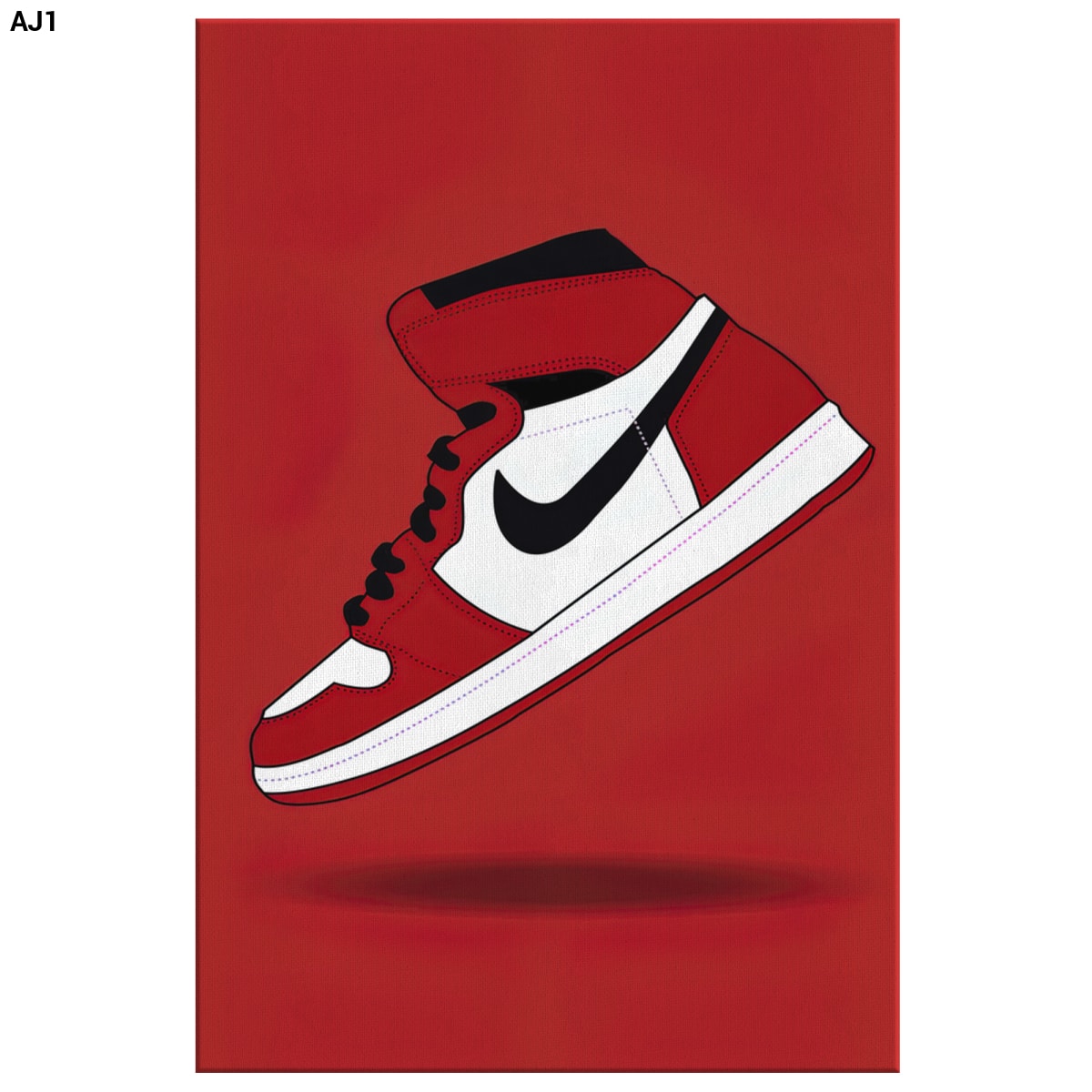 AJ1 - 8 x 12 - Canvas Wall Art 2
